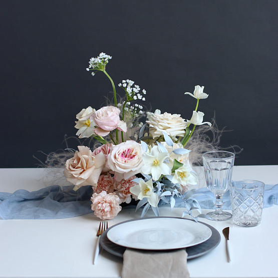 “Fragile Feelings” Table Floral Arrangement