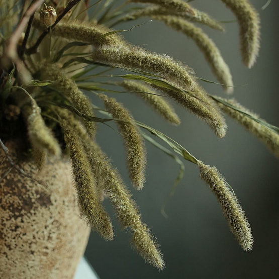 “White Grace” Dried Flower Composition